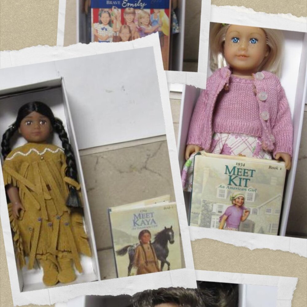American girl collection lot with accessories